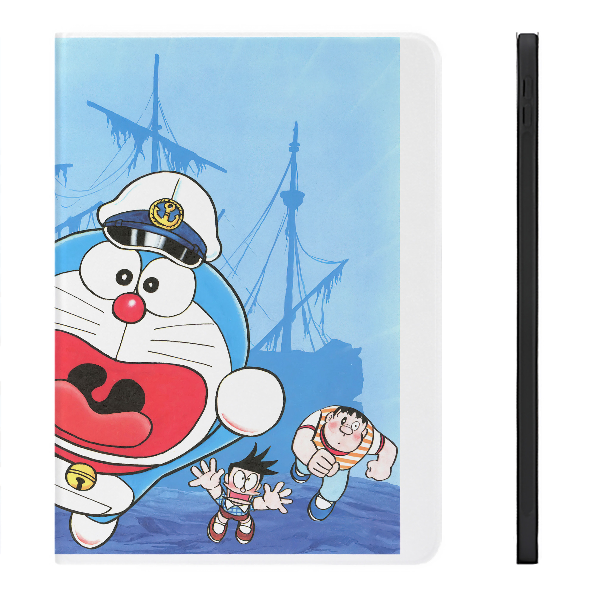 （画像用） ドラえもん Doraemon IPadケース ペンホルダー付き ブックスタイルデザイン
